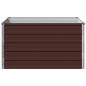 Preview: Hochbeet im Garten Braun 100 x 80 x 55 cm Stahl