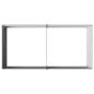 Preview: Hochbeet im Garten Anthrazit 160 x 80 x 55 cm