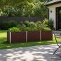 Preview: ARDEBO.de - Hochbeet im Garten Braun 242 x 80 x 55 cm Stahl