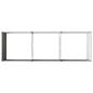 Preview: Hochbeet im Garten Anthrazit 242 x 80 x 55 cm Stahl