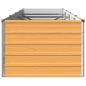 Preview: Hochbeet im Garten Holz Natur 321 x 80 x 55 cm Stahl