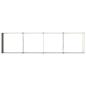 Preview: Hochbeet im Garten Holz Natur 321 x 80 x 55 cm Stahl