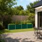 Preview: ARDEBO.de - Hochbeet im Garten Grün 321 x 80 x 55 cm Stahl