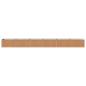 Preview: Hochbeet im Garten Holz Braun 600 x 80 x 55 cm Stahl