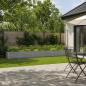 Preview: ARDEBO.de - Hochbeet im Garten Grau 600 x 80 x 55 cm Stahl