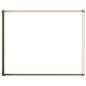 Preview: Hochbeet im Garten Holz Natur 100 x 80 x 24 cm Stahl