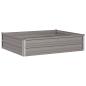 Preview: Hochbeet im Garten Wetterfeststahl 100 x 80 x 24 cm Stahl