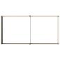 Preview: Hochbeet im Garten Holz Natur 160 x 80 x 24 cm Stahl