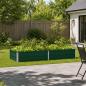 Preview: ARDEBO.de - Hochbeet im Garten Grün 160 x 80 x 24 cm Stahl
