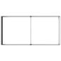 Preview: Hochbeet im Garten Anthrazit 160 x 80 x 24 cm Stahl