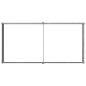 Preview: Hochbeet im Garten Silber 160 x 80 x 24 cm verzinkt