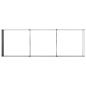 Preview: Hochbeet im Garten Holz Braun 240 x 80 x 24 cm Stahl