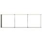 Preview: Hochbeet im Garten Holz Natur 240 x 80 x 24 cm Stahl