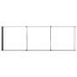 Preview: Hochbeet im Garten Grau 240 x 80 x 24 cm Stahl