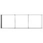 Preview: Hochbeet im Garten Anthrazit 240 x 80 x 24 cm Stahl