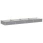 Preview: Hochbeet im Garten Grau 320 x 80 x 24 cm Stahl