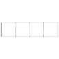 Preview: Hochbeet im Garten Grau 320 x 80 x 24 cm Stahl