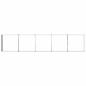 Preview: Hochbeet im Garten Holz Braun 400 x 80 x 24 cm