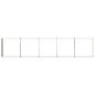 Preview: Hochbeet im Garten Holz Natur 400 x 80 x 24 cm Stahl