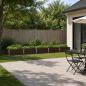 Preview: ARDEBO.de - Hochbeet im Garten Braun 400 x 80 x 24 cm Stahl