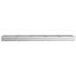 Preview: Hochbeet im Garten Galvanisiertes Silber 400 x 80 x 24 cm Stahl