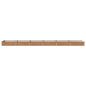 Preview: Hochbeet im Garten Holz Braun 480 x 80 x 24 cm Stahl