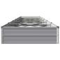 Preview: Hochbeet im Garten Grau 480 x 80 x 24 cm Stahl