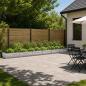 Preview: ARDEBO.de - Hochbeet im Garten Verzinktes Silber 480 x 80 x 24 cm Stahl