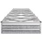 Preview: Hochbeet im Garten Verzinktes Silber 600 x 80 x 24 cm Stahl