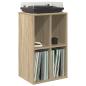 Preview: Schallplattenschrank Sonoma-Eiche 44,5 x 36,5 x 74,5 cm