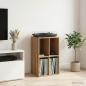 Preview: ARDEBO.de - Schallplattenschrank Artisan-Eiche 44,5 x 36,5 x 74,5 cm