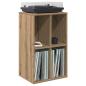 Preview: Schallplattenschrank Artisan-Eiche 44,5 x 36,5 x 74,5 cm