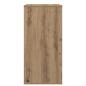 Preview: Schallplattenschrank Artisan-Eiche 44,5 x 36,5 x 74,5 cm