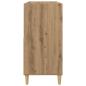 Preview: Plattenspieler Stand Artisan-Eiche 82 x 39,5 x 82,5 cm
