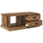 Preview: Couchtisch Altholz 90 x 50 x 35 cm Holzwerkstoff