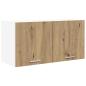 Preview: H?ngeschrank Artisan-Eiche 80 x 31 x 40 cm Holzwerkstoff