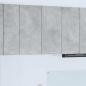 Preview: ARDEBO.de - H?ngeschrank Betongrau 80 x 31 x 80 cm Holzwerkstoff