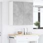 Preview: H?ngeschrank Betongrau 80 x 31 x 80 cm Holzwerkstoff