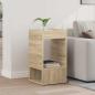 Preview: ARDEBO.de - Beistelltisch Sonoma-Eiche 30 x 30 x 56 cm Holzwerkstoff