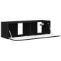 Preview: TV-Wandschrank 98 x 31 x 29,5 cm Schwarz Holzwerkstoff