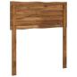 Preview: Kopfteil mit Live Edge ROSTOCK Natur 80 cm Massivholz Akazie