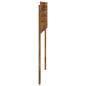 Preview: Kopfteil mit Live Edge ROSTOCK Natur 75 cm Massivholz Akazie
