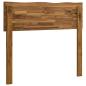 Preview: Kopfteil mit Live Edge ROSTOCK Natur 80 cm Massivholz Akazie