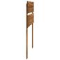 Preview: Kopfteil mit Live Edge ROSTOCK Natur 80 cm Massivholz Akazie
