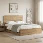 Preview: ARDEBO.de - Bed Frame with Storage and Headboard Artisan Oak 160 x 200 cm