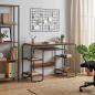 Preview: ARDEBO.de - Schreibtisch mit Stauraum Altholz 113,5 x 52 x 75,5 cm