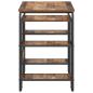 Preview: Schreibtisch mit Stauraum Altholz 113,5 x 52 x 75,5 cm