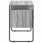 Preview: Schreibtisch mit Stauraum Sonoma-Grau 120 x 50,5 x 75,5 cm