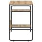 Preview: Schreibtisch mit Stauraum Artisan-Eiche 131,5 x 50 x 75,5 cm