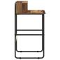 Preview: Schreibtisch mit Stauraum Altholz 60 x 50 x 91 cm